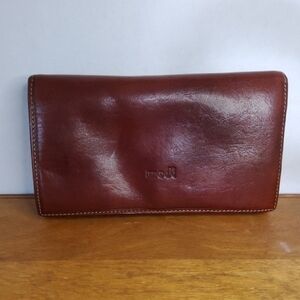 Brown Italy Leather Women's Vintage Wallet